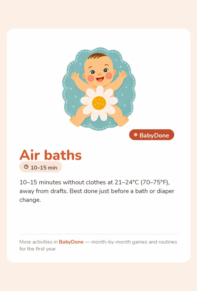 Air baths card
