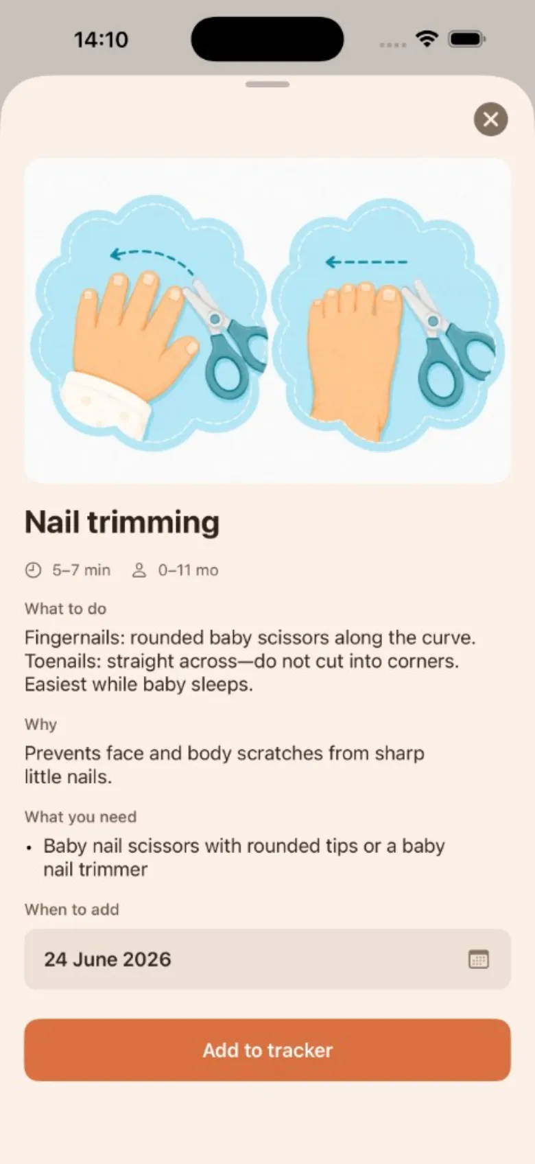Activity detail